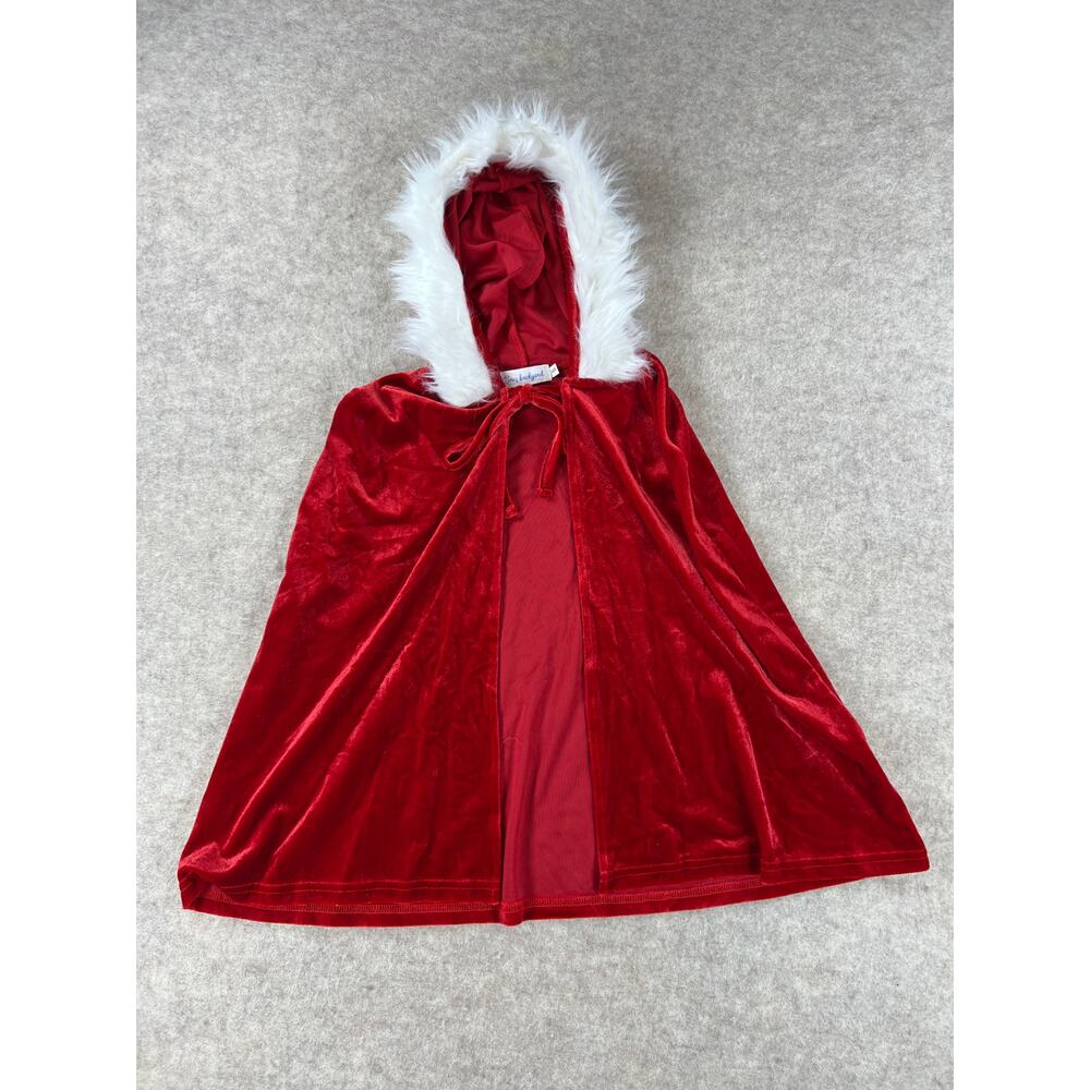 Evie's Closet Cindy Lou Who Inspired Dress Shorts Cape Girls Size 5 NEW - Picture 4 of 7